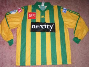 Maillot 2001 - 2002 CdF ARMAND NANTES - BASTIA  Avant.jpg