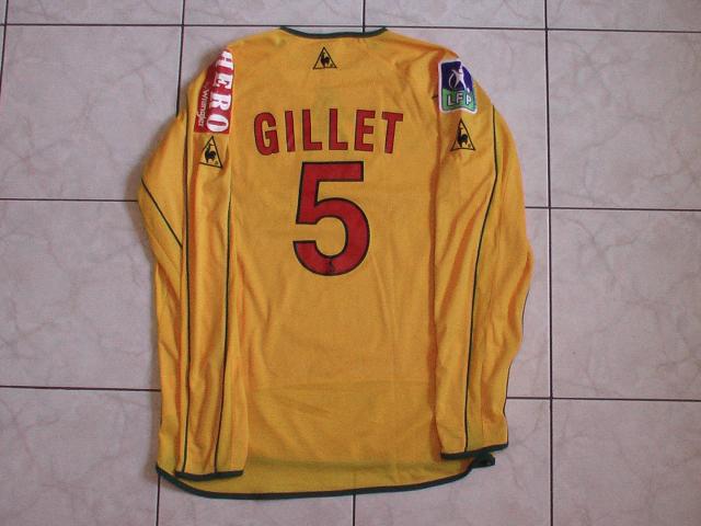 GILLET Nicolas - Maillot 2001 - 2002 domicile arri__re.JPG