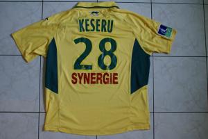 Maillot 2007 - 2008 FCN - LE HAVRE - Claudiu KESERU arri__re.JPG