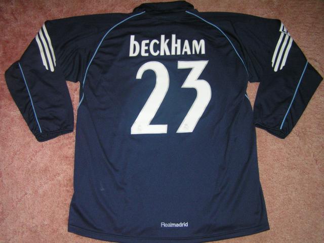 BECKHAM David - Real MADRID   Arri__re.JPG