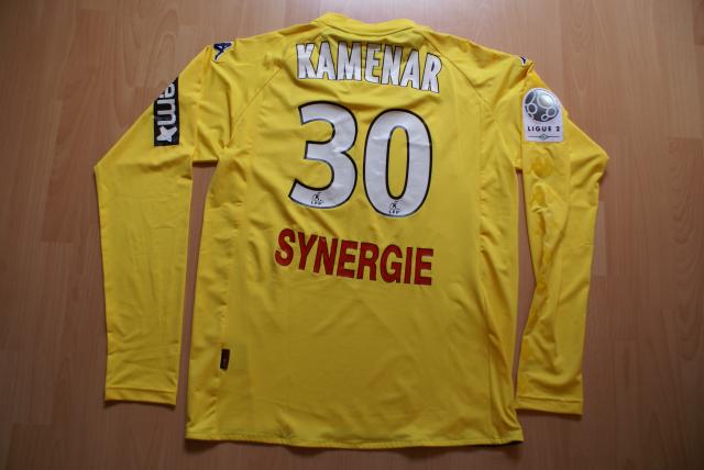 Maillot 2009-2010 Ext jaune KAMENAR port__ __ DIJON Arri__re.JPG