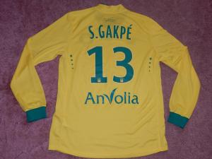 Maillot 2014-2015 port__ par GAKPE lors CAEN-NANTES Arri__re.JPG