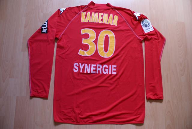 Maillot 2009-2010 KAMENAR Rouge port__ contre ISTRES Arri__re.JPG