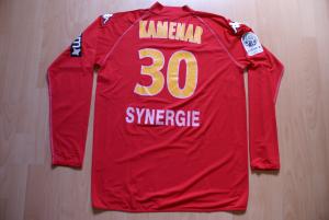 Maillot 2009-2010 KAMENAR Rouge port__ contre ISTRES Arri__re.JPG