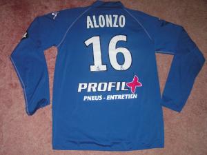 Maillot 2009 - 2010 Domicile ALONZO port__ contre ANGERS - Arri__re.JPG